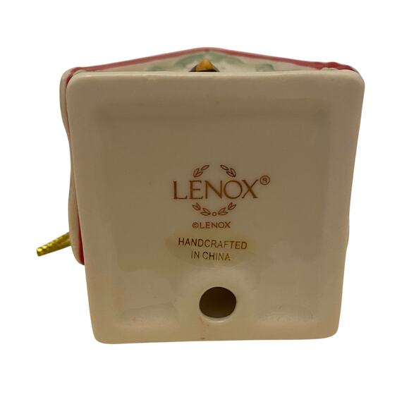 NWT Lenox "Bless Our Home" Christmas ornament "2010" - Holiday Cardinal Ceramic - Picture 14 of 16